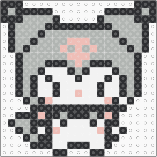Kuromi Perler