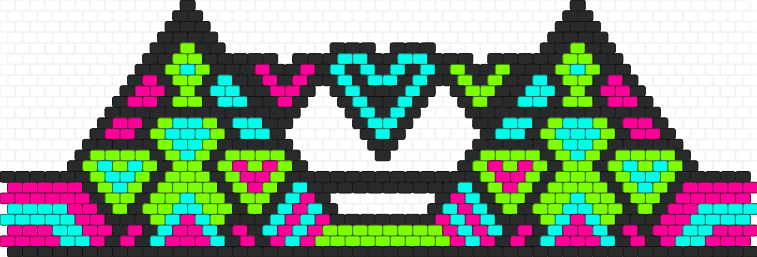 Retro Heart Kandi Bikini