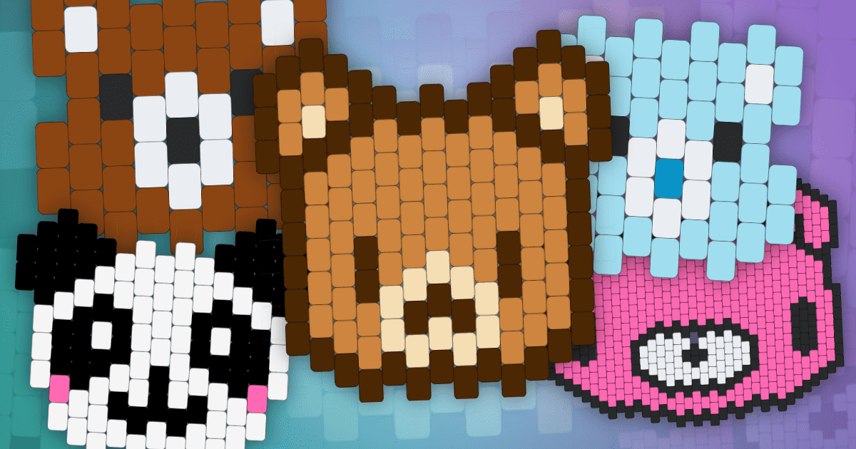 29 Free Bear Pony Bead Patterns - A Kandi Crafter's Delight!