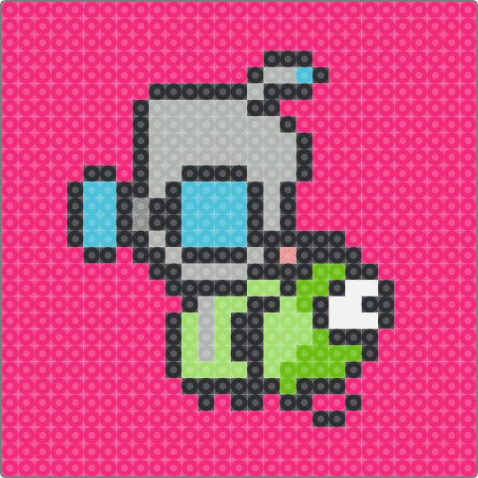 Perler gir 1 perler board