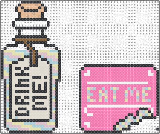 drink/eat me glow in the dark