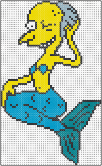 Mr. Burns Mermaid