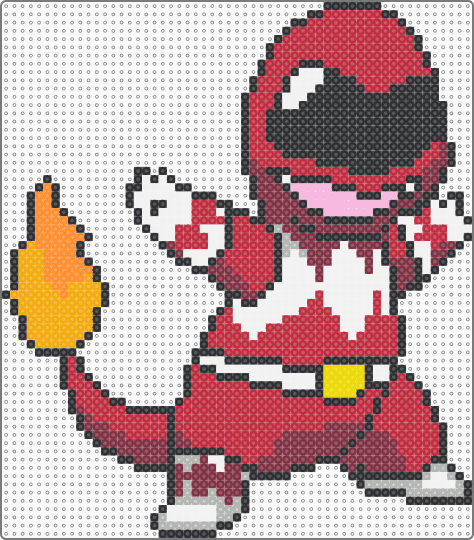 Poke Ranger Red