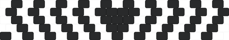 black and white heart