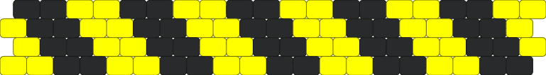 Black Yellow Diagonal Caution