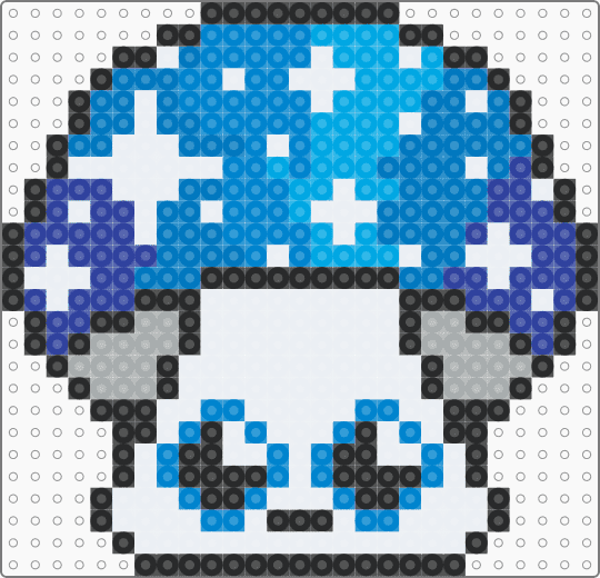 Blue Mushroom