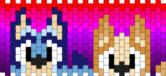 Bluey & Bingo cuff :3