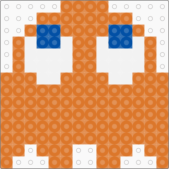 Clyde from Pac-Man (orange ghost)