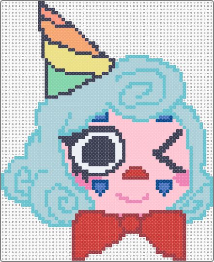 dandys world oc (pernie the circus clown!)