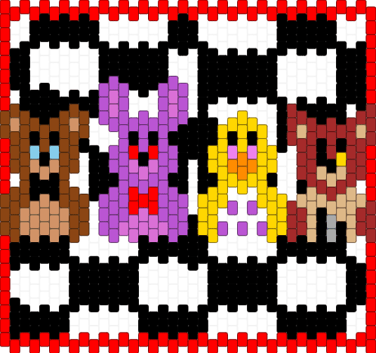 Fnaf Bag/Pannel pattern