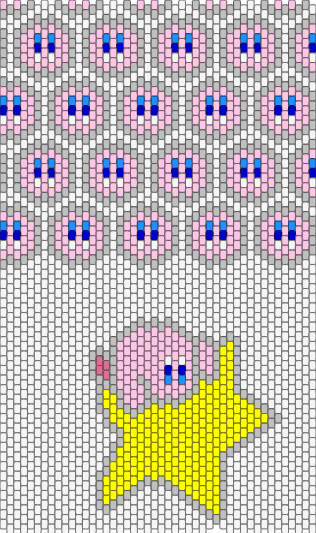 Kirby bag pattern (ver. 1)