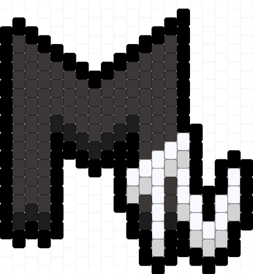 M T.V logo (b/w ver)