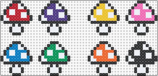Mushroom charms