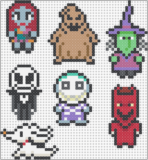 Nightmare Before Christmas Characters