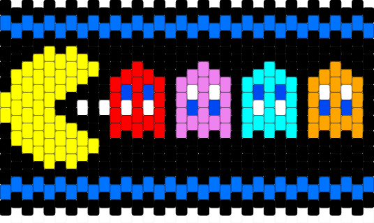 Pacman Ghost Cuff