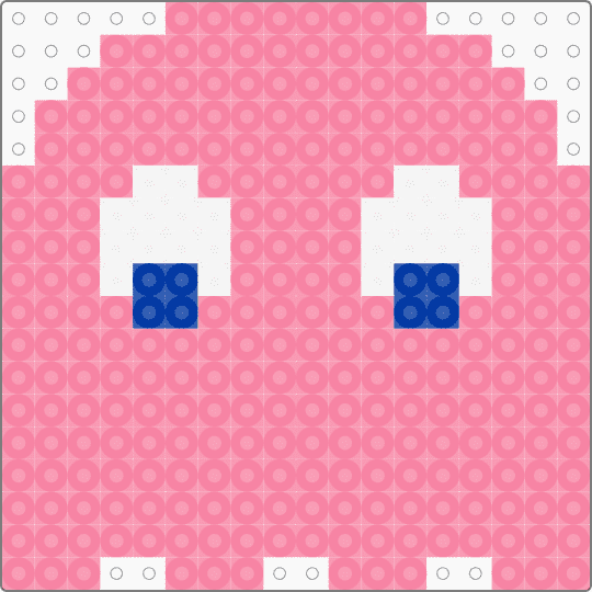 Pacman ghost pink