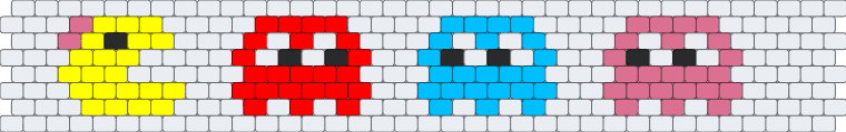 pacman peyote stitch