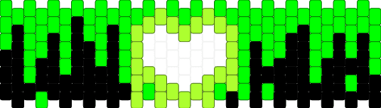 Poisonous drip heart (green)