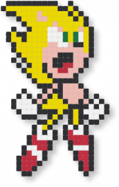 December 30, 2024 Pattern of the Day: Super Sonic by ryanoni13