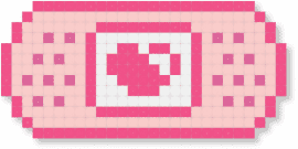 December 17, 2024 Pattern of the Day: heart bandaid by raytheratt1