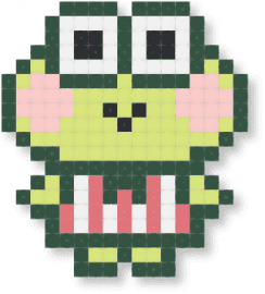 February 13, 2025 Pattern of the Day: KEROKERO!!! by raytheratt1