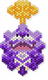 Koffing Charm - koffing, pink, pokemon, purple