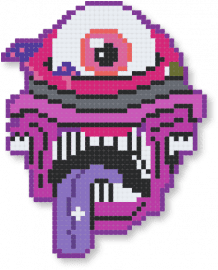 SUBTRONICS (Pink Cyclops) - cyclops,music,dj,party,edm,pink,subtronics,rave