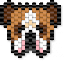 Puppy (Bulldog) - animal, brown, dog, orange, pet