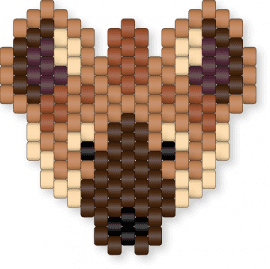 Hyena - animal, brown, tan