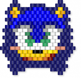Sonic - sonic the hedgehog,head,character,sega,gaming,video game,purple