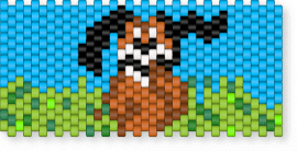 Duck Hunt - animal, bird, cuff, dog, duck hunt, gaming, green, light blue, nintendo, super smash bros, super smash brothers, video game