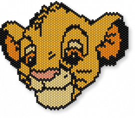 Simba - Lion King - orange