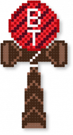 BoogieT kendama - boogie t, boogiet, brown, kendama