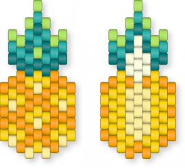 Pineapple - orange,yellow,pineapple,summer