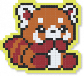 Red Panda - panda, red panda, tan