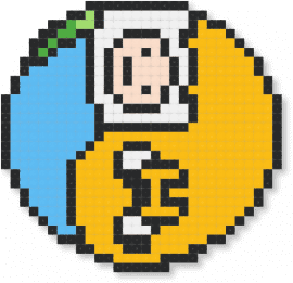 Finn and Jake Yin Yang V4 - adventure time, finn and jake, finn the human, jake the dog, light blue, yellow, yin yang