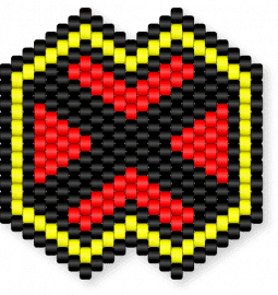 x-men mask - yellow,red,xmen,mask,marvel