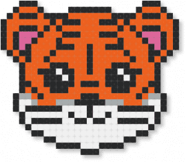 Tiger - cotdzooanimals, orange