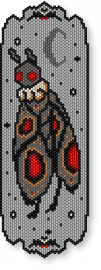 Mothman Tapestry - beige,creature,gothic,halloween,spooky,character