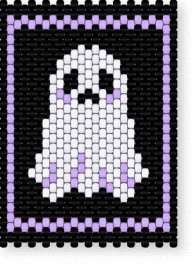 November 13, 2024 Pattern of the Day: ghost banner by dandypluff