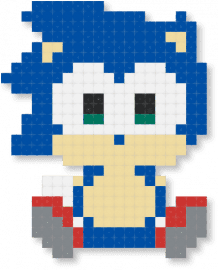 March 12, 2025 Pattern of the Day: sonic 1 by coffeefish