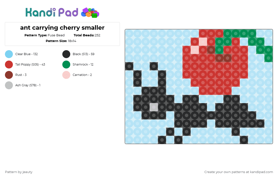 Tupolev ANT-24 Fuse Bead Patterns - Gallery - Kandi Pad | Kandi ...
