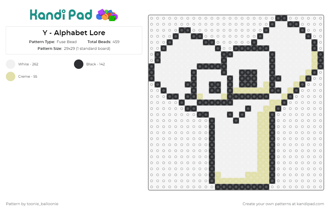 Alphabet Lore Fuse Bead Patterns - Gallery - Kandi Pad  Kandi Patterns,  Fuse Bead Patterns, Pony Bead Patterns, AI-Driven Designs