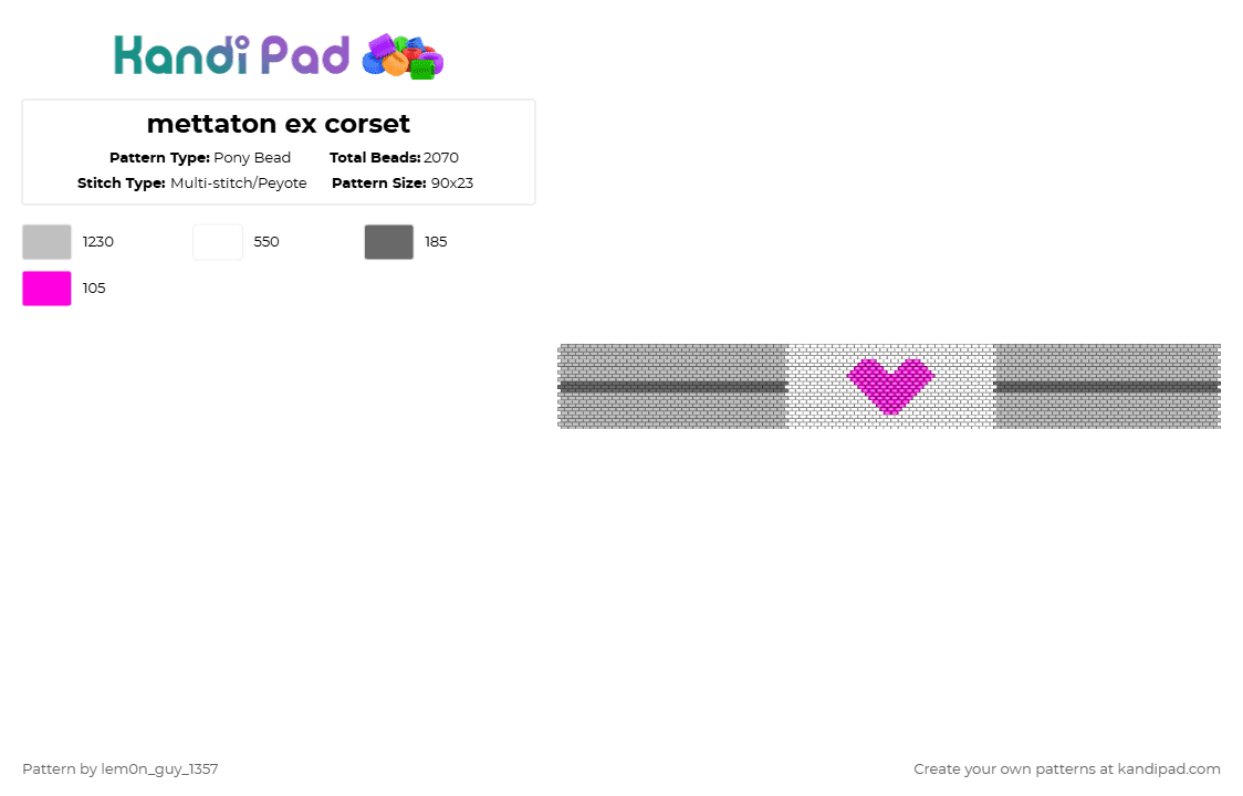 mettaton ex corset - Pony Bead Pattern by lem0n_guy_1357 on Kandi Pad - beige,mtt,undertale,game,gaming,video game,clothes