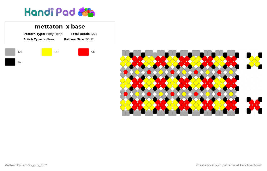 mettaton  x base - Pony Bead Pattern by lem0n_guy_1357 on Kandi Pad - beige,x base,mtt,mettaton,undertale