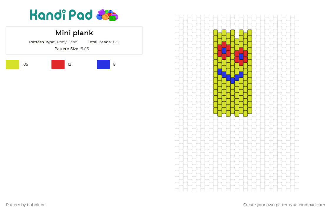 mlp pixel art grid easy