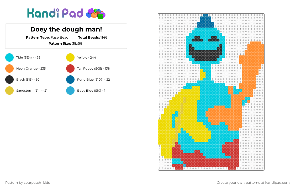 Poppyplaytimechapterfour Fuse Bead Patterns - Gallery - Kandi Pad ...