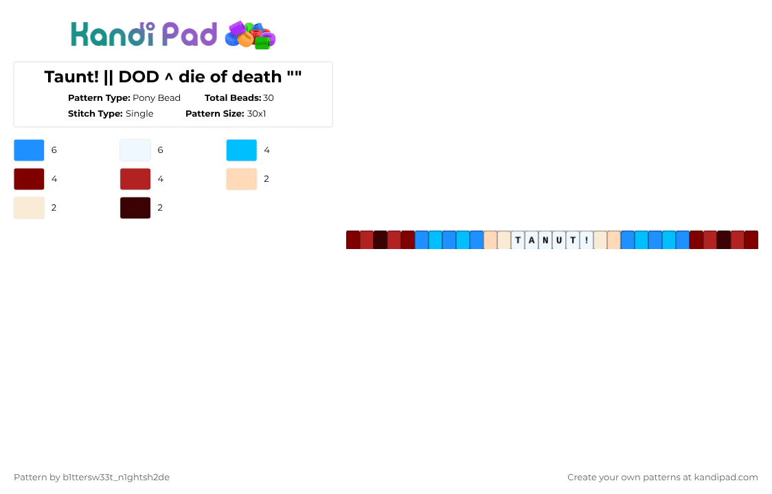 Taunt! || DOD ^ die of death \