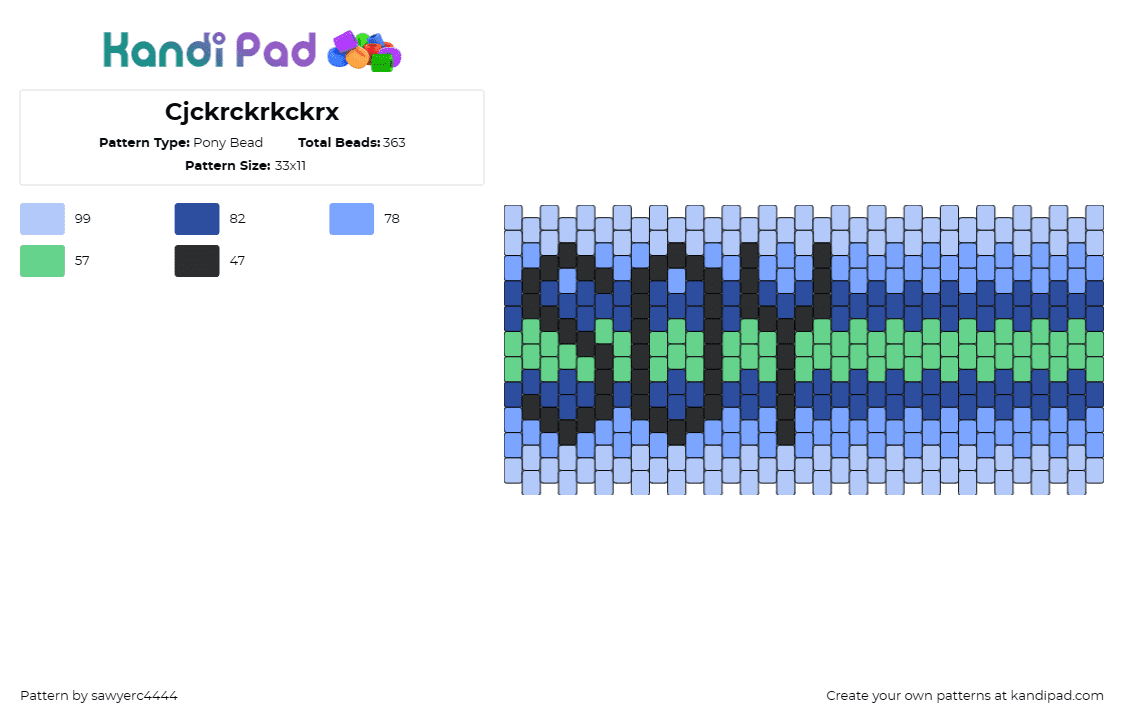 Cjckrckrkckrx - Pony Bead Pattern by sawyerc4444 on Kandi Pad - gpt this pony bead pattern features the word 'soy' in a bold font,set against a 