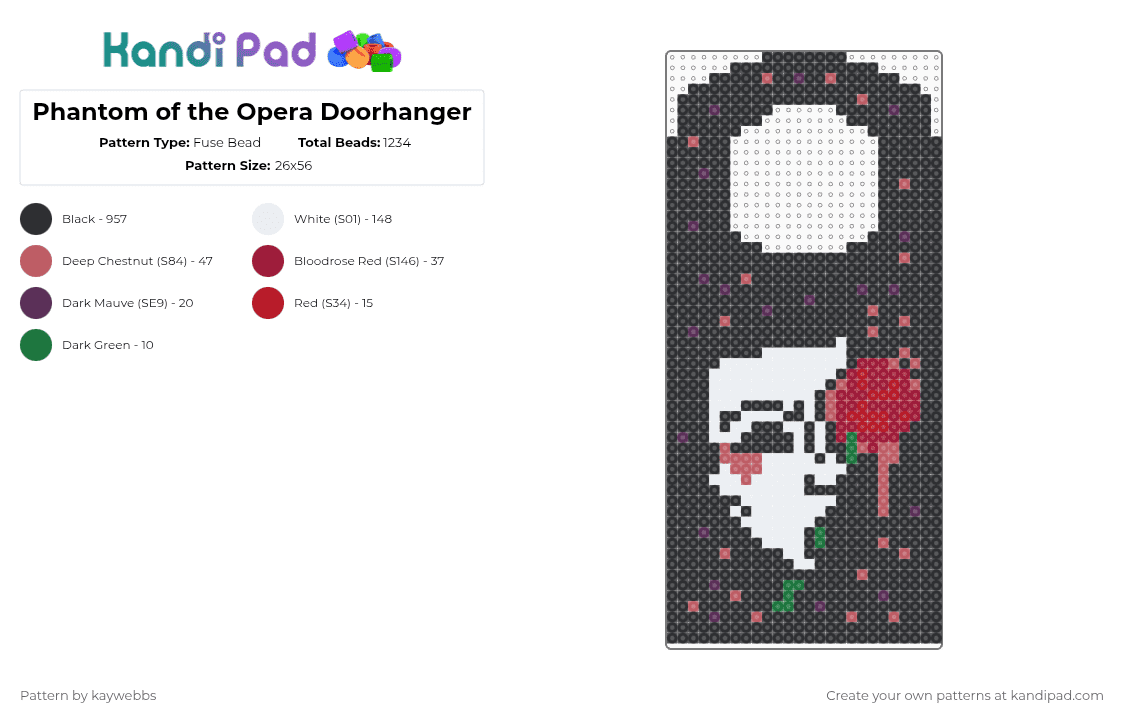 musicals Collection - Kandi Pad | Kandi Patterns, Fuse Bead Patterns ...